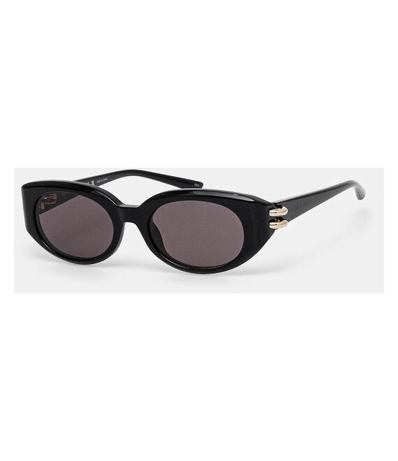 Γυαλιά ηλίου Alexander McQueen χρώμα: μαύρο, AM0469S