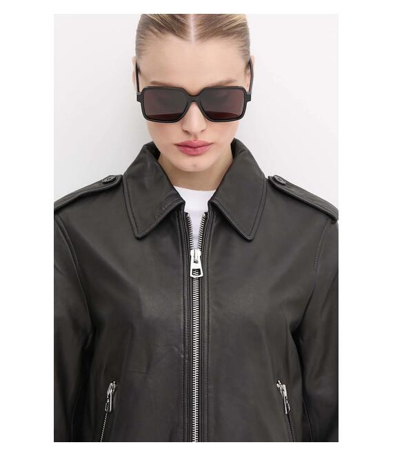 Γυαλιά ηλίου Bottega Veneta χρώμα: μαύρο, BV1317SK
