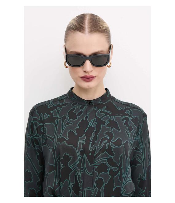Γυαλιά ηλίου Saint Laurent χρώμα: μαύρο, SL 713