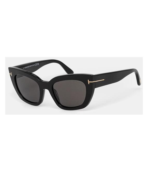 Γυαλιά ηλίου Tom Ford Athena χρώμα: μαύρο, FT1190_5301A