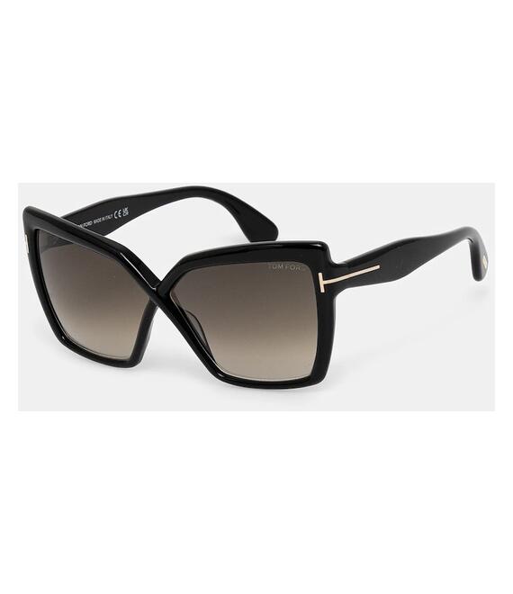 Γυαλιά ηλίου Tom Ford χρώμα: μαύρο, FT1195_6301B