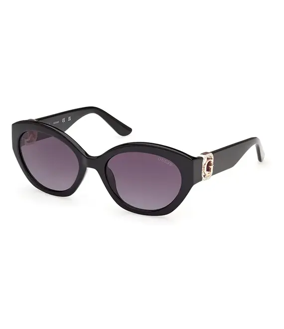Γυαλιά ηλίου Guess χρώμα: μαύρο, GU00104_5601B