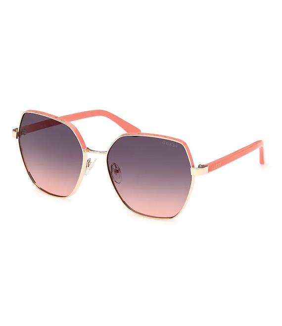 Γυαλιά ηλίου Guess χρώμα: πορτοκαλί, GU00108_6074B