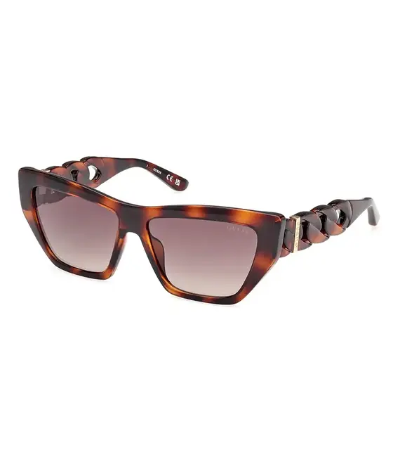 Γυαλιά ηλίου Guess χρώμα: μπορντό, GU00111_5652F
