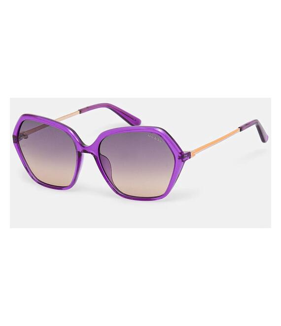 Γυαλιά ηλίου Guess χρώμα: μοβ, GU00134_5581Z