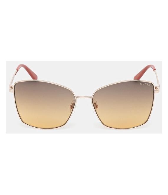 Γυαλιά ηλίου Guess χρώμα: μπορντό, GU00149_5932F