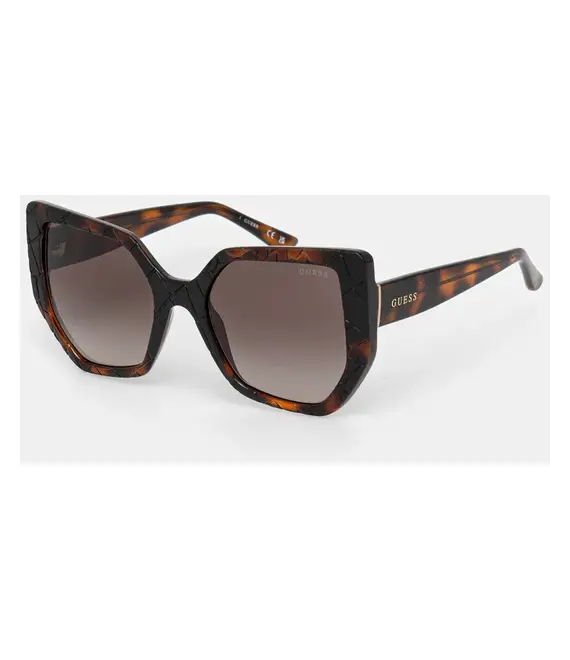 Γυαλιά ηλίου Guess χρώμα: καφέ, GU00153_5552F