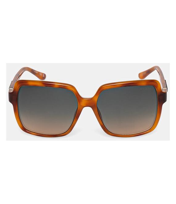 Γυαλιά ηλίου Guess χρώμα: καφέ, GU00157_5753P