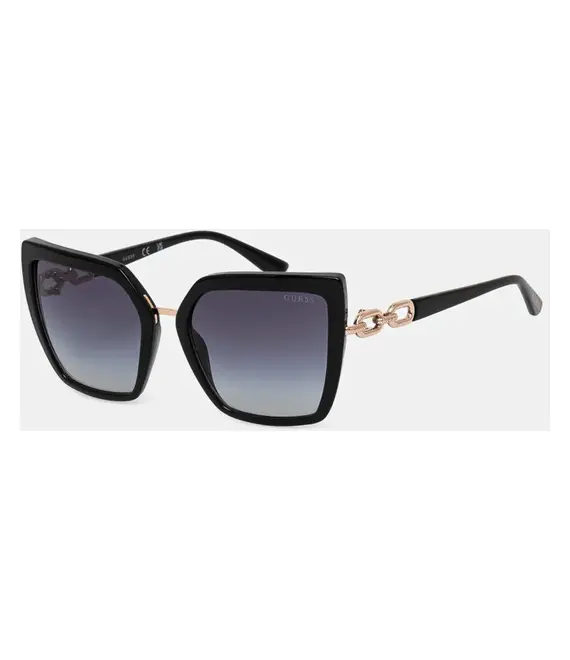 Γυαλιά ηλίου Guess χρώμα: μαύρο, GU00160_5501B