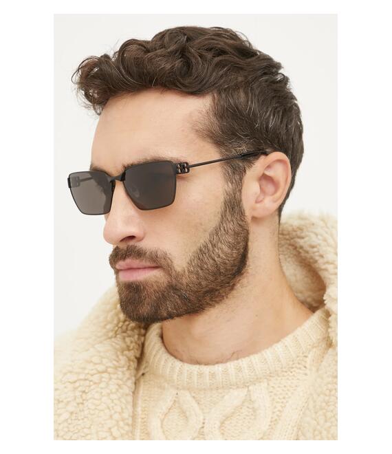 Γυαλιά ηλίου Balenciaga χρώμα: μαύρο, BB0374SK