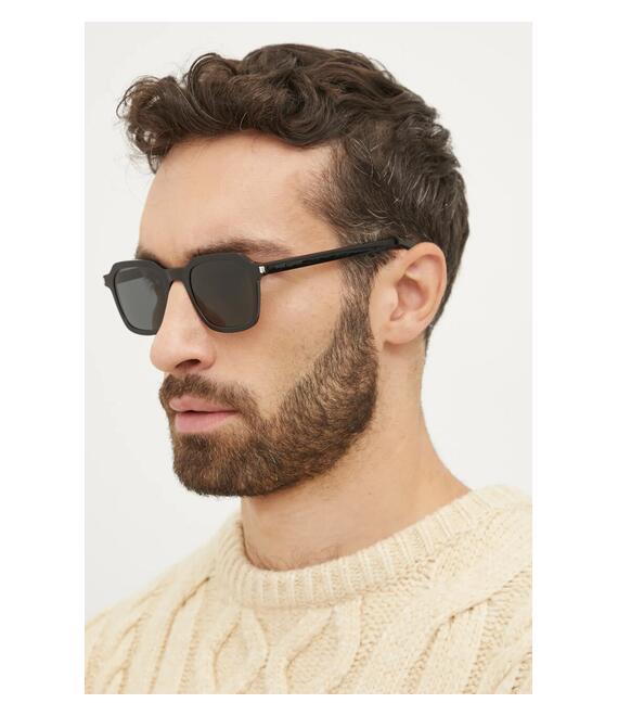 Γυαλιά ηλίου Saint Laurent χρώμα: μαύρο, SL 715 SLIM