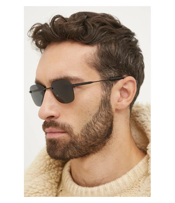 Γυαλιά ηλίου Saint Laurent χρώμα: μαύρο, SL 744 SUN