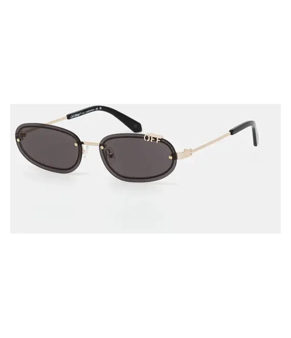 Γυαλιά ηλίου Off-White χρώμα: μαύρο, OERI13M_607607