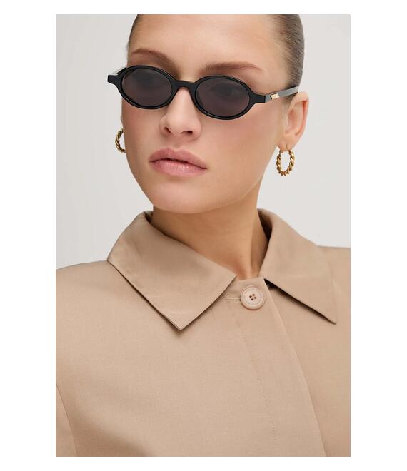 Γυαλιά Bottega Veneta χρώμα: μαύρο, BV1388S