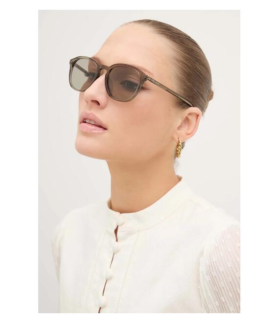 Γυαλιά Saint Laurent χρώμα: καφέ, SL 782/K