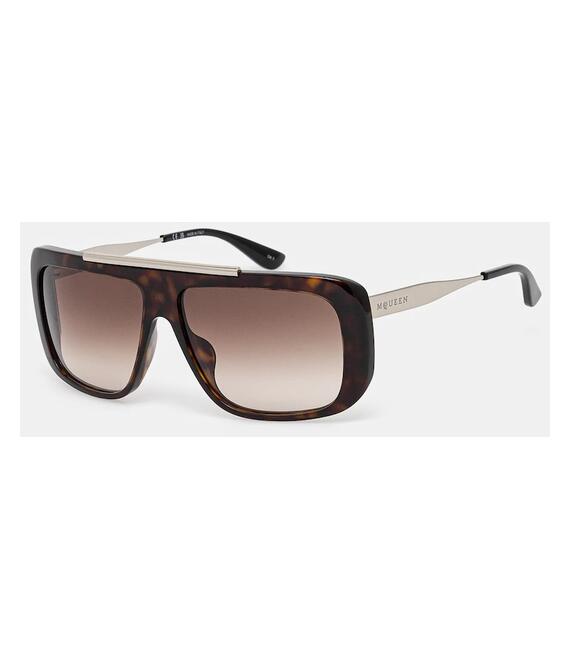 Γυαλιά ηλίου Alexander McQueen χρώμα: πορτοκαλί, AM0492S