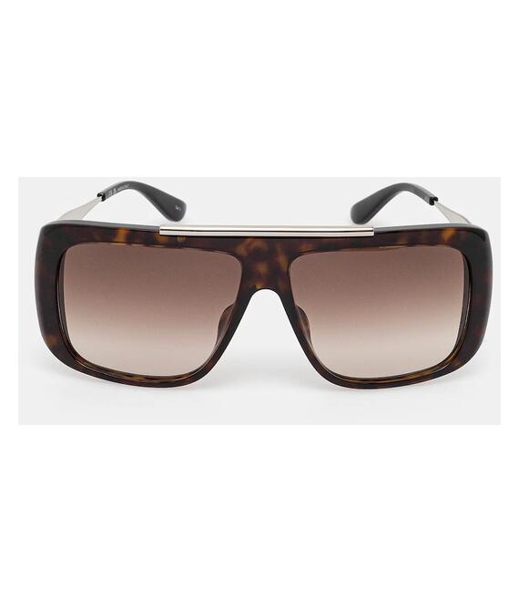 Γυαλιά ηλίου Alexander McQueen χρώμα: πορτοκαλί, AM0492S