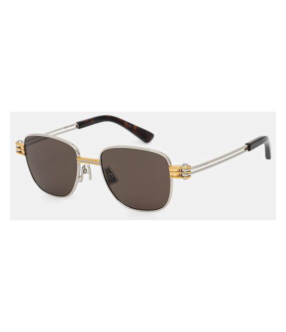 Γυαλιά Bottega Veneta χρώμα: ασημί, BV1380S