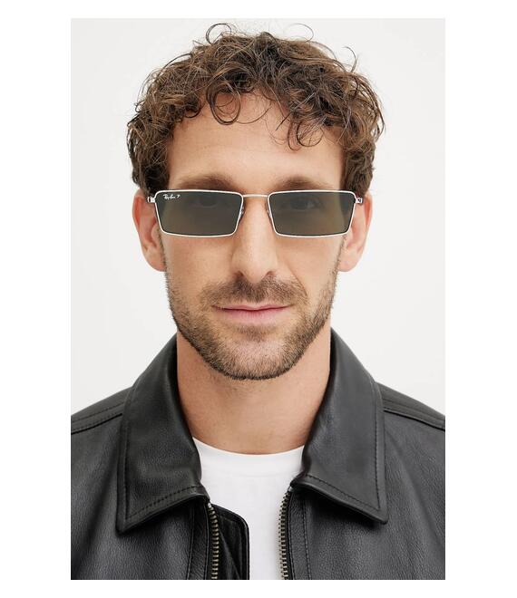 Γυαλιά ηλίου Ray-Ban χρώμα: πράσινο, 0RB3741