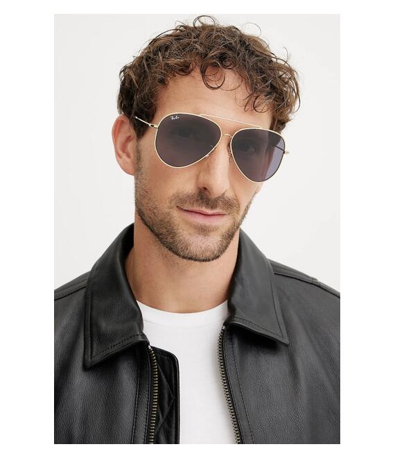 Γυαλιά ηλίου Ray-Ban χρώμα: μοβ, 0RBR0101S