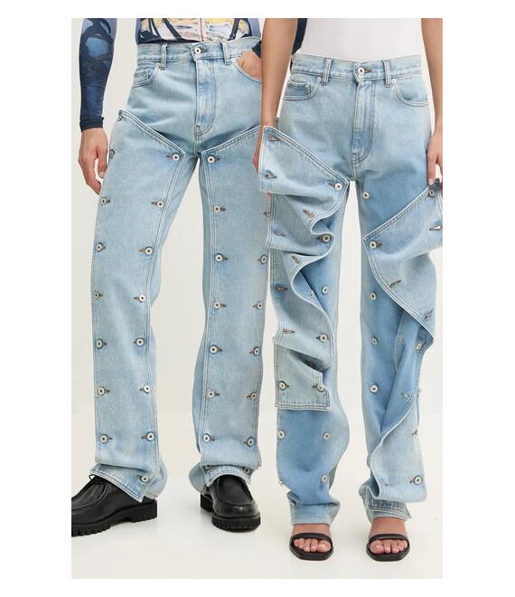 Τζιν παντελόνι Y/Project EVERGREEN SNAP OFF JEANS 207PA009