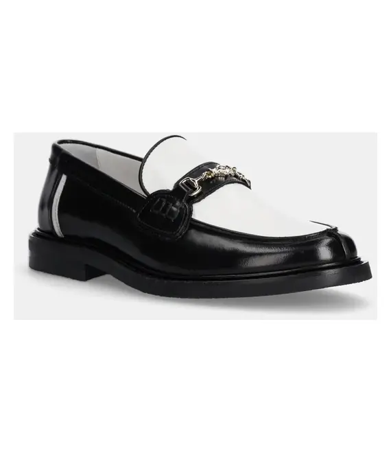 Δερμάτινα μοκασίνια Filling Pieces Loafer Polido χρώμα: μαύρο