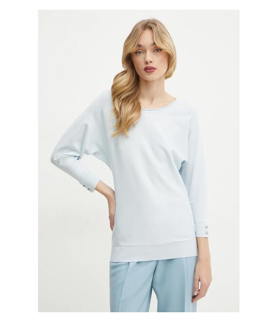 Πουλόβερ Guess χρώμα: μπλε