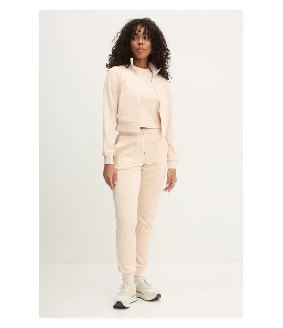 Μπλούζα Guess χρώμα: μπεζ