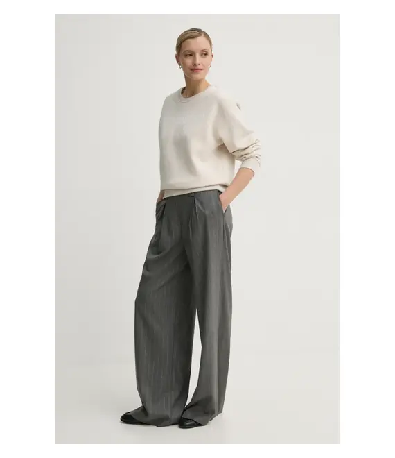 Μπλούζα Tommy Hilfiger χρώμα: μπεζ, WW0WW39791