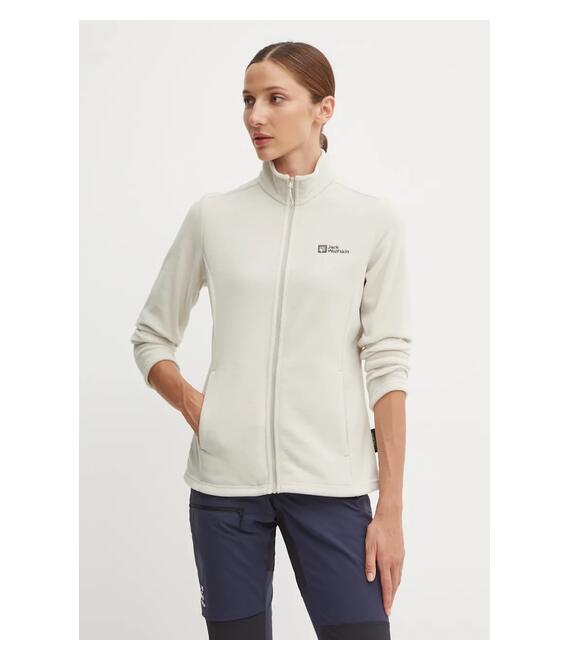 Αθλητική μπλούζα Jack Wolfskin Taunus χρώμα: μπεζ