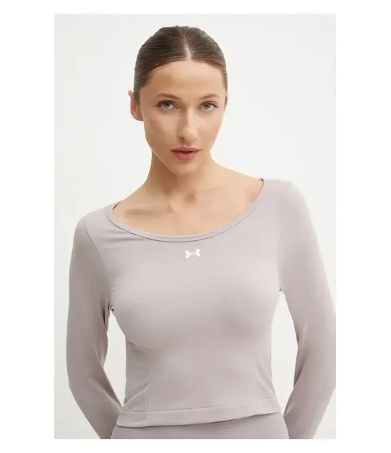 Μακρυμάνικο προπόνησης Under Armour Train Seamless χρώμα: μοβ, 1379150