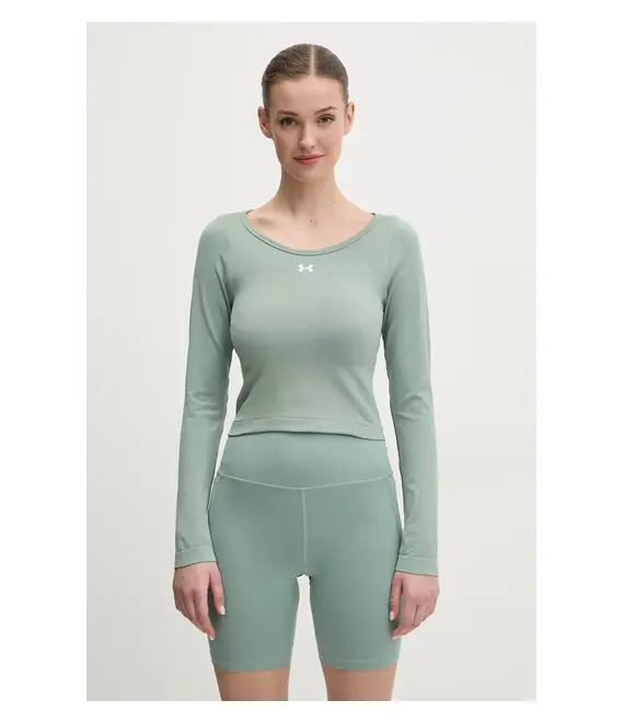 Μακρυμάνικο προπόνησης Under Armour Train Seamless χρώμα: μαύρο, 1379150