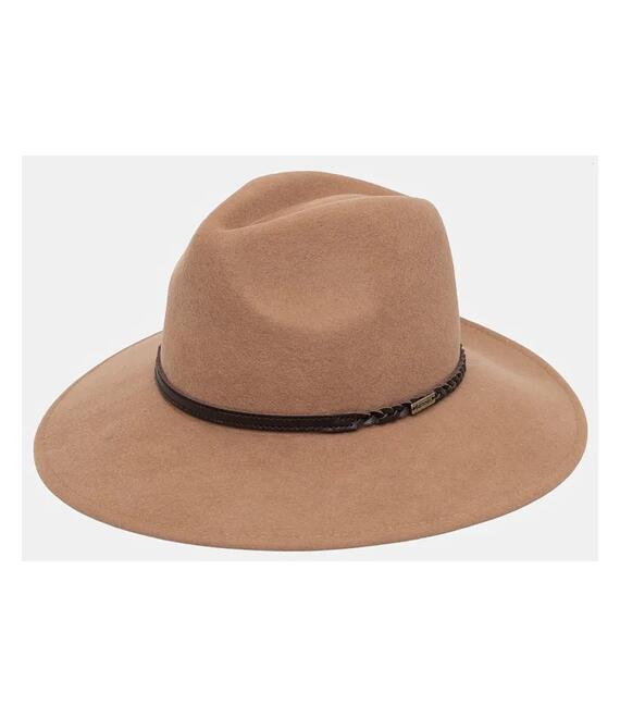 Μάλλινο καπέλο Barbour χρώμα: μπεζ