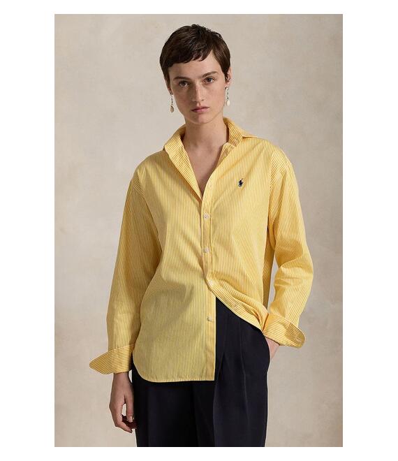 Βαμβακερό πουκάμισο Polo Ralph Lauren χρώμα: πράσινο, 211910743