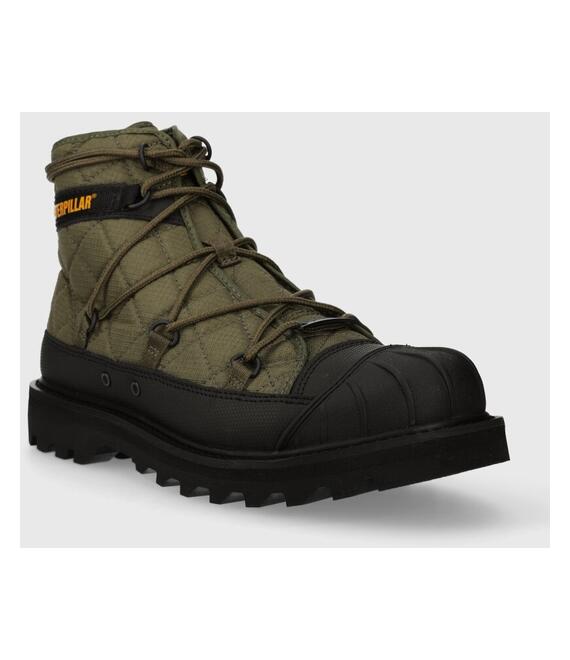 Παπούτσια Caterpillar OMAHA ALT LACE x Nigel Cabourn χρώμα: πράσινο, P111316