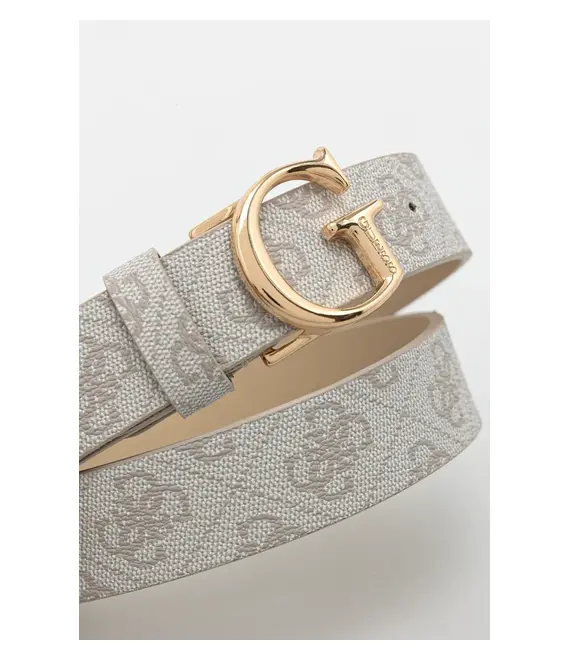 Ζώνη Guess VIKKY χρώμα: μπεζ, BW7862 P3430