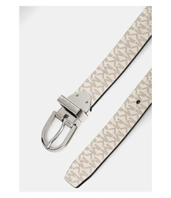Αναστρέψιμη ζώνη MICHAEL Michael Kors χρώμα: ναυτικό μπλε