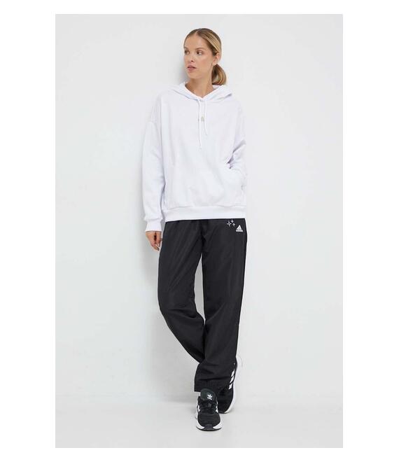 Παντελόνι φόρμας adidas χρώμα: μαύρο