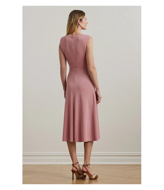 Φόρεμα Lauren Ralph Lauren χρώμα: ναυτικό μπλε, 250872090