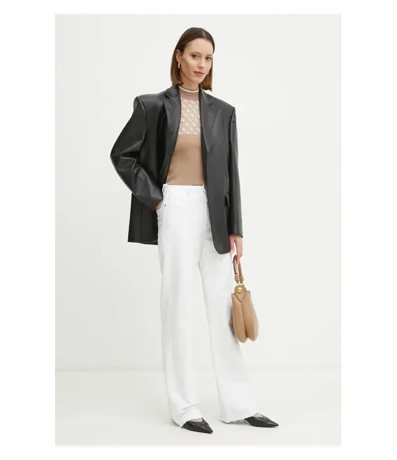 Top Guess χρώμα: καφέ