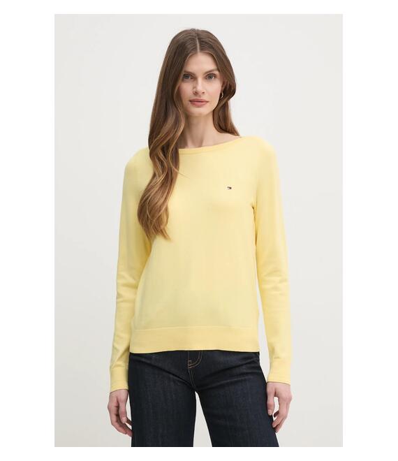 Πουλόβερ Tommy Hilfiger χρώμα: μπλε, WW0WW40099
