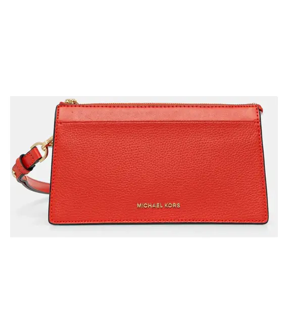 Δερμάτινη τσάντα MICHAEL Michael Kors χρώμα: κόκκινο, 32H3G8EC7L