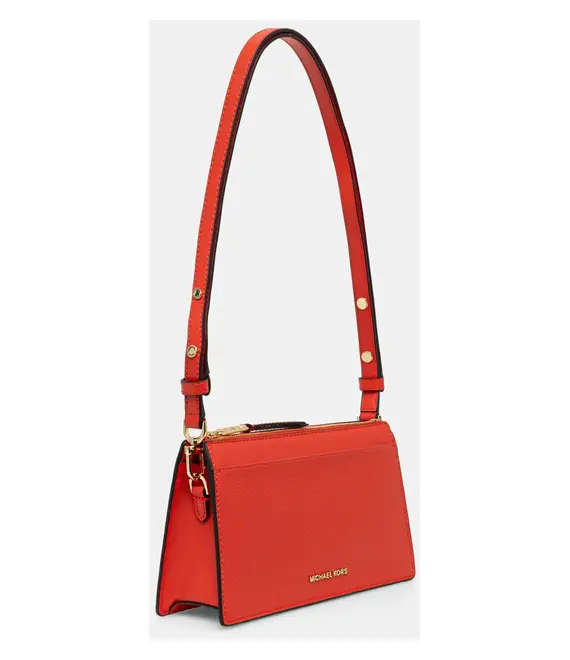 Δερμάτινη τσάντα MICHAEL Michael Kors χρώμα: κόκκινο, 32H3G8EC7L
