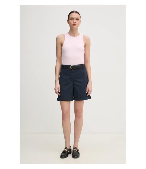 Top Tommy Hilfiger χρώμα: ροζ, WW0WW38635