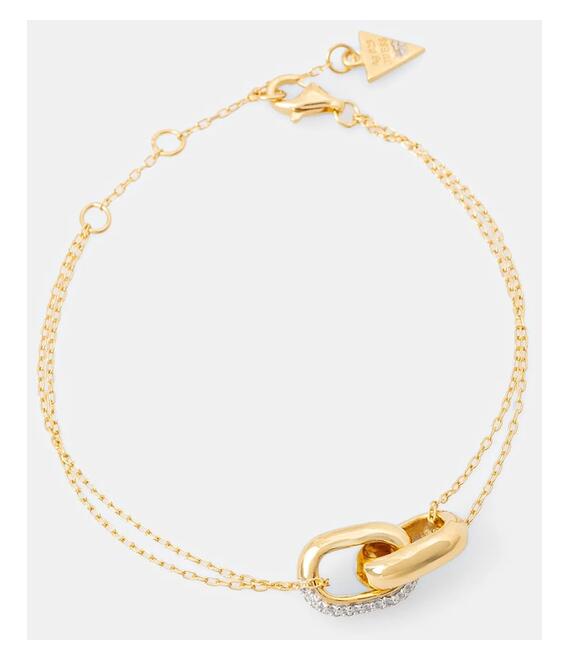 Ασημένιο βραχιόλι Guess JSBB04 547JW