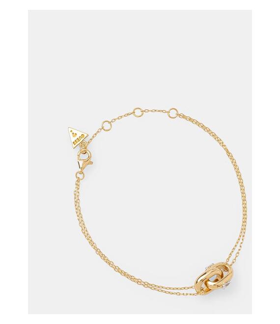 Ασημένιο βραχιόλι Guess JSBB04 555JW