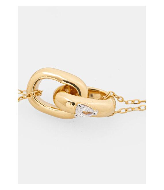 Ασημένιο βραχιόλι Guess JSBB04 555JW