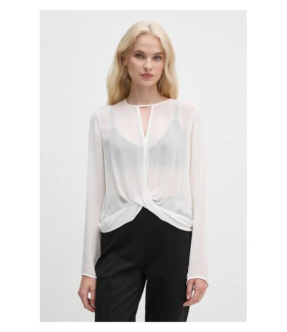 Μπλουζάκι United Colors of Benetton χρώμα: μπεζ, 5TDEDQ09H