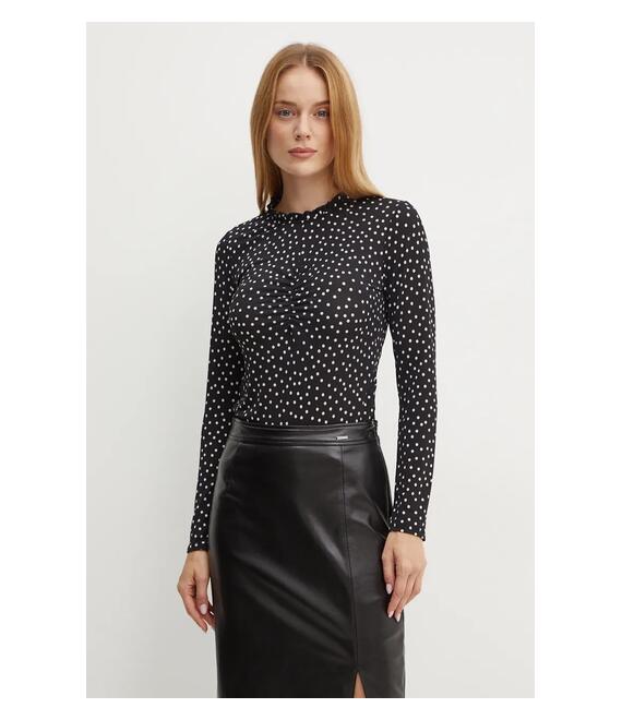 Longsleeve Morgan TIADE χρώμα: μαύρο, TIADE