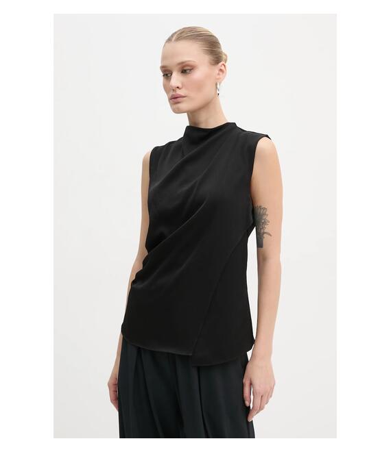 Μπλουζάκι A.L.C. Amira χρώμα: μαύρο, 5TOPS01684